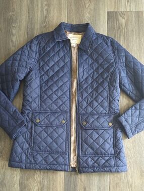 Weatherproof Vintage 1948 Quilted Navy Blue Puffer Jacket